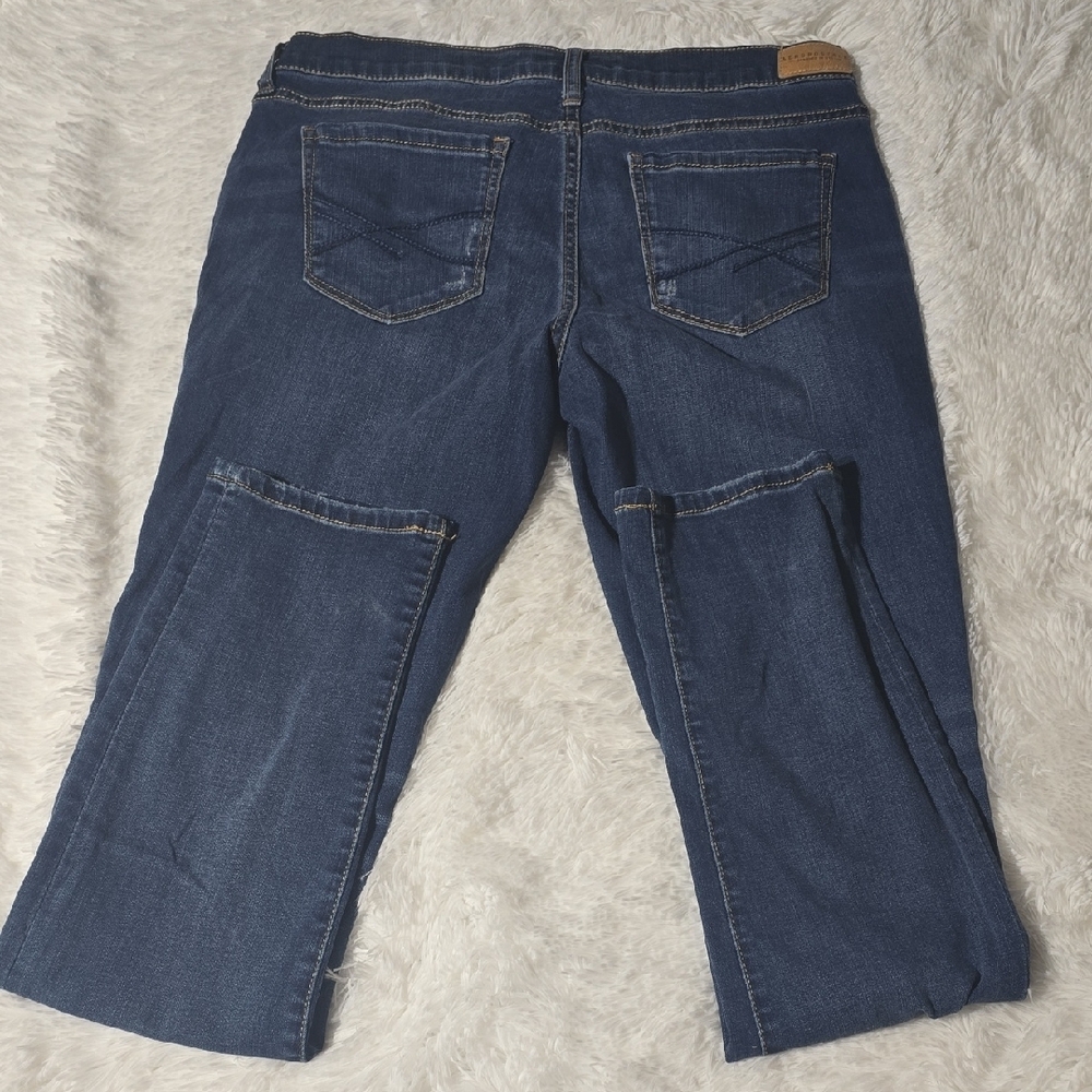 Aeropostale Blue Skinny Jeans Classic Style